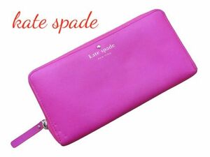 Kate Spade New York ケイトスペード財布 ピンク【中古/現物写真】