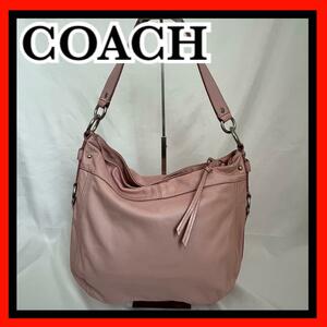 COACH Coach shoulder bag handbag F14706 leather lady's shoulder .. pink convertible zo-i leather 