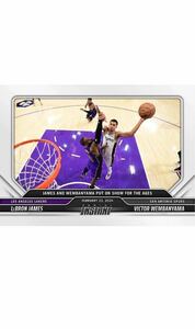 Lebron James/Victor Wembanyama - 2023-24 Panini Instant NBAカード #371 - Base Card 八村塁