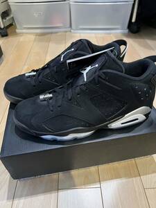 NIKE AIR JORDAN 6 LOW CHROMEナイキ エアジョーダン6 ロー クローム 29cm US11 正規取扱品 新品未使用