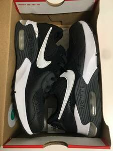 NIKE W AIRMAX EXCEE ナイキ エア マックス エクシー ブラック レディース CD5432-003 ローカットスニーカー 23.5cm 中古