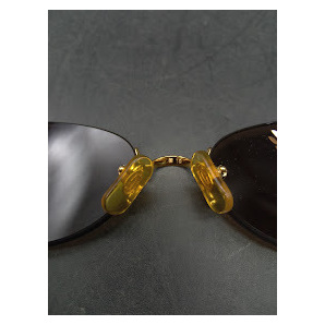 ▽ 【329】 カルティエ パリス サングラス / Cartier アイウェア Eyewear 眼鏡 フォックス フレーム フランス製 リムレス ツーポイントの画像5