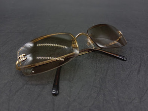 ▽ 【337】 シャネル サングラス 4093-B / CHANEL アイウェア Eyewear 眼鏡 スクエア ブロー ココマーク