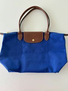  Long Champ * tote bag * blue * nylon * postage included 