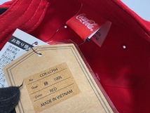 Coca-Cola コカ・コーラ CAP ローキャップ 帽子 レッド 展示未使用品_画像9