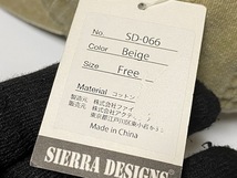 SIERRA DESIGNES　シエラデザイン ADJUSTABLE CAP ローキャップ 帽子 展示未使用品_画像9