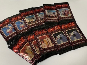コカ・コーラ COCA-COLA COLLECTORS CARDS コレクターズカード 11点 展示未開封品