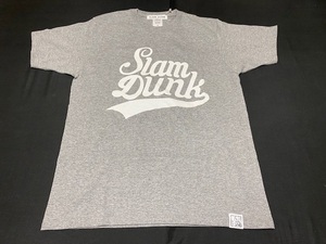 SLAM DUNK スラムダンク 半袖Tシャツ グレー 天才タグ Sサイズ　 展示未使用品