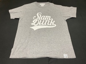 SLAM DUNK スラムダンク 半袖Tシャツ グレー 天才タグ Mサイズ　 展示未使用品