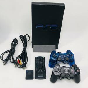 ★送料無料★匿名配送★　PlayStation 2 ミッドナイト・ブラック SCPH-50000NB