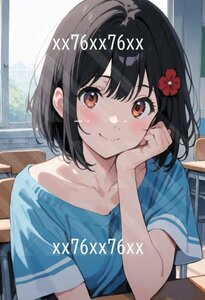 響け!ユーフォニアム 久石奏 かなで A4 純正光沢紙 ８色高精細印刷 同人ポスター イラスト 昭和平成令和アニメ 美少女 美女グッズ 010024