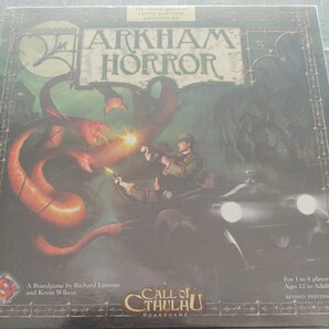 【未開封品・訳あり】アーカムホラー 英語版 ボードゲーム ARKHAM HORROR