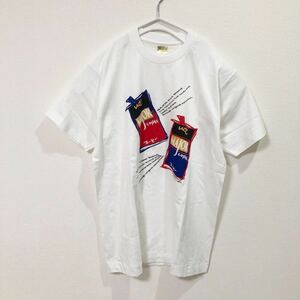 * unused 90*s UCC can coffee measure MAJOR short sleeves T-shirt Vintage retro single stitch 