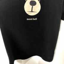 ★モンベル mont-bell 半袖 Tシャツ WIC.T モンタベアフェイス メンズ XLサイズ 1114477 クマ 熊_画像3