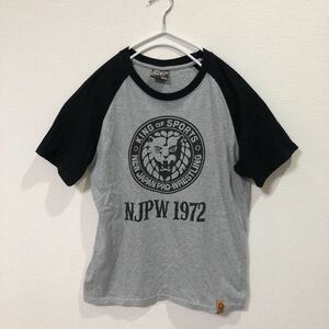 ◇新日本プロレス 半袖 Tシャツ ラグラン Mサイズ NJPW プロレス