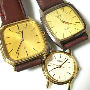 【X6-4】SEIKO セイコー【DOLCE/CREDOR/Chronos/TYPEⅡ/EXCELINE他】腕時計/ジャンク品/部品取り/まとめての画像10