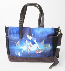 * unused OLIVE des OLIVE × Disney * Snow White tote bag ( lowering . attaching ) 2WAY shoulder bag Olive des Olive Disney *DF18