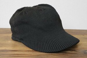 ★送料無料 50%OFF 新品★ HICOSAKA ◆ Wrap Cap ニットキャップ 黒 ポリエステル素材 ユニセックス ヒコサカ◆C103