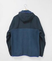 patagonia ◆ SYNCHILLA HOODY シンチラ フーディー (ネイビー/ブラック Lサイズ) フリース×ナイロン 切替 パーカー パタゴニア ◆ZZ3_画像2