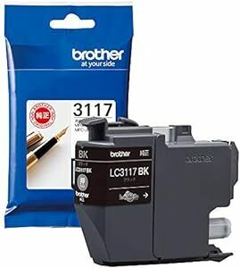 ブラザー工業 【brother純正】インクカートリッジブラック LC3117BK 対応型番:MFC-J6983CDW、MFC-J6