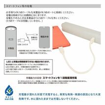 【新品】LED懐中電灯 ブラック 電池式 防災グッズ ハンディライト アウトドア 懐中電灯_画像5