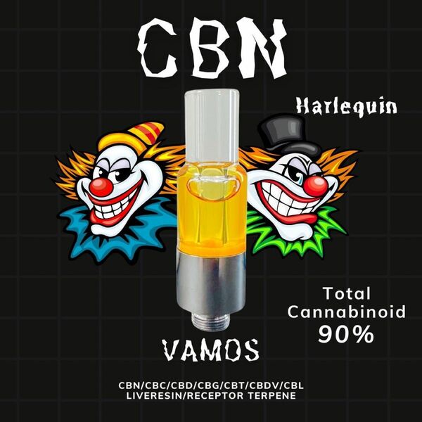 CBN 0.5ml リキッド Harlequin(ハーレクイン) フルガラス 高濃度 CBP