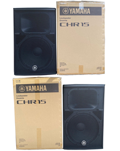 美品 YAMAHA CHR15 スピーカー ペア 新同 使用数時間のみ ヤマハ