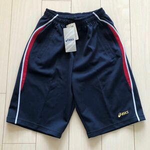 【新品】アシックス　ハーフパンツ　Lサイズ　 運動着 体操服 体操着　 ジャージハーフパンツ　メンズ