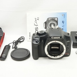 【適格請求書発行】良品 Canon キヤノン EOS Kiss X2 ボディ デジタル一眼レフカメラ【アルプスカメラ】240429eの画像1