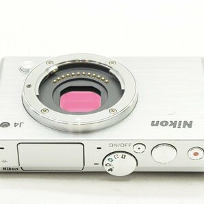 【適格請求書発行】Nikon ニコン 1 J4 ボディ ミラーレス一眼カメラ シルバー【アルプスカメラ】240330jの画像3