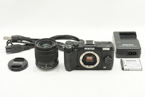 【適格請求書発行】美品 PENTAX ペンタックス Q7 ズームレンズキット 標準ズーム 02 STANDARD ZOOM ミラーレス【アルプスカメラ】240422d