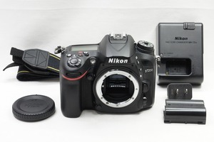【適格請求書発行】美品 Nikon ニコン D7200 ボディ デジタル一眼レフカメラ【アルプスカメラ】240503y