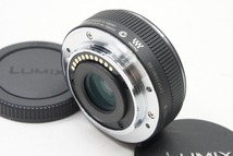 【適格請求書発行】美品 Panasonic LUMIX G 14mm F2.5 ASPH. H-H014 広角パンケーキレンズ マイクロフォーサーズ【アルプスカメラ】240508d_画像3