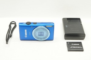 【適格請求書発行】美品 Canon キヤノン IXY 90F コンパクトデジタルカメラ ブルー【アルプスカメラ】240513n