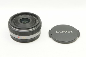 【適格請求書発行】美品 Panasonic LUMIX G 14mm F2.5 ASPH. H-H014 広角パンケーキレンズ マイクロフォーサーズ【アルプスカメラ】240513h