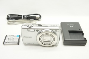 【適格請求書発行】美品 FUJIFILM フジフィルム FinePix F100fd コンパクトデジタルカメラ シルバー【アルプスカメラ】240523c