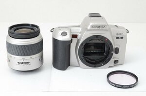 【アルプスカメラ】ジャンク品 MINOLTA ミノルタ α-360si AF ZOOM 35-80mm F4-5.6 フィルム一眼レフカメラ 220704d