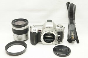 【アルプスカメラ】MINOLTA ミノルタ α Sweet + AF 28-80mm レンズキット シルバー 35mmフィルム一眼レフカメラ 220213g