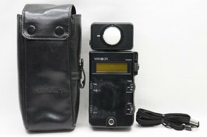 [ Alps camera ] junk MINOLTA Minolta FLASH METER III light meter case attaching 230427o