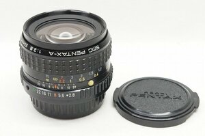 【適格請求書発行】ジャンク品 ペンタックス smc PENTAX-A 24mm F2.8 Kマウント MF 単焦点レンズ【アルプスカメラ】240420ab