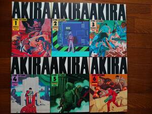  large ...AKIRA Akira Deluxe version all 6 volume +AKIRA CLUB
