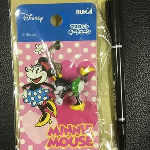 ディズニー、マスコットキーチェーン、ミニーマウス