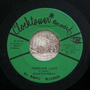 Augustus Pablo Forever Love 7インチ アナログ レコード