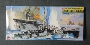 2隻入り 1/700 ピットロード W17 米海軍 護衛駆逐艦 DE-339 ジョン・C・バトラー級