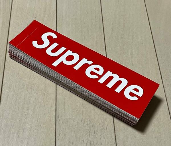 【 送料無料】Supreme BOX LOGO ステッカー シール ボックスロゴ ノベルティ 100枚セット