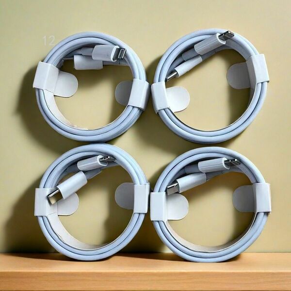 タイプC 4本2m iPhone 充電器 急速 充電ケーブル ライトニングケーブル ケーブル 純正品質 品質 急速正(7yw)
