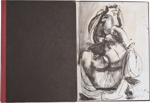 【美術】Pablo Picasso Carnet de dessins　ピカソのスケッチブック　限定1200部　CAHIERS D'ART　1948年　仏語【フランス】