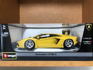 Lamborghini アヴェンタドール LP700-4 （1/18スケール ダイキャスト） ブラーゴ