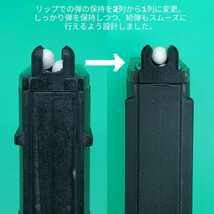 4個セット　KSC MASADA/AR-15/TAVOR専用マガジンリップ＋フォロワーセット_画像2