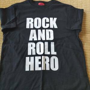 桑田佳祐 ROCK AND ROLL HERO Tシャツ Sサイズ　中古 2002年